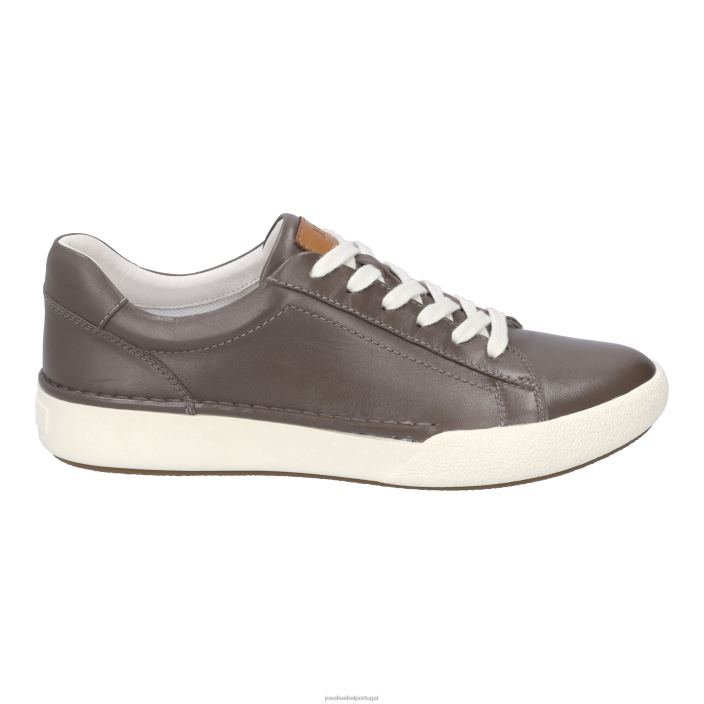 mulheres Josef Seibel clara 01 sapatos de academia cinza DT4BN13