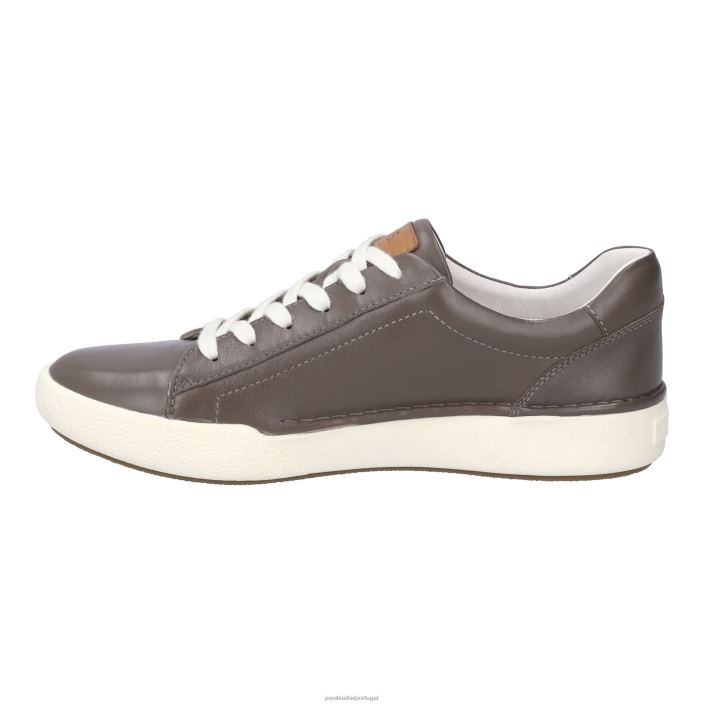 mulheres Josef Seibel clara 01 sapatos de academia cinza DT4BN13