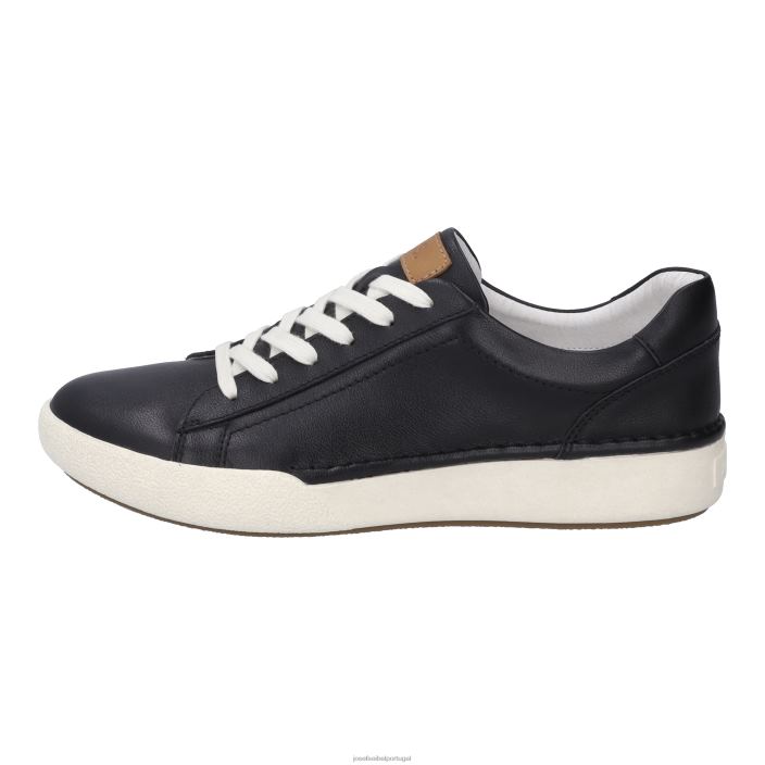 mulheres Josef Seibel clara 01 sapatos de academia preto DT4BN11
