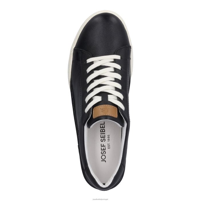 mulheres Josef Seibel clara 01 sapatos de academia preto DT4BN11