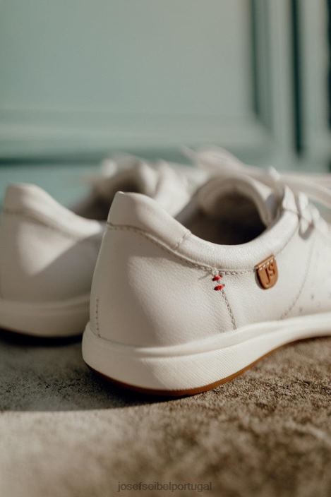 mulheres Josef Seibel cuidado 01 sapatos de academia branco DT4BN4