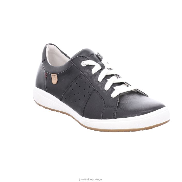 mulheres Josef Seibel cuidado 01 sapatos de academia preto DT4BN5