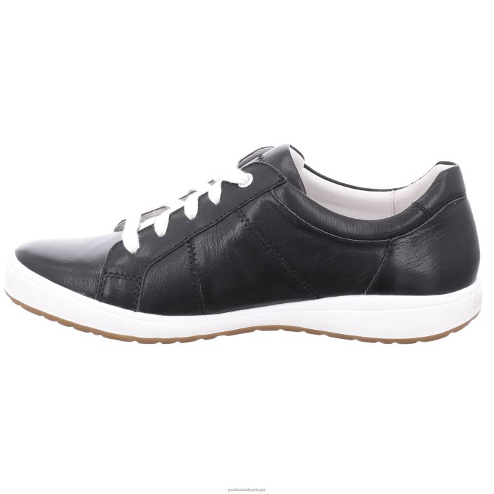 mulheres Josef Seibel cuidado 01 sapatos de academia preto DT4BN5