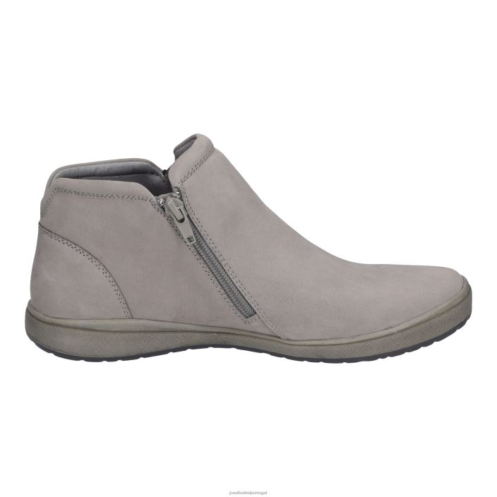 mulheres Josef Seibel cuidado 09 sapatos de academia cinza DT4BN36