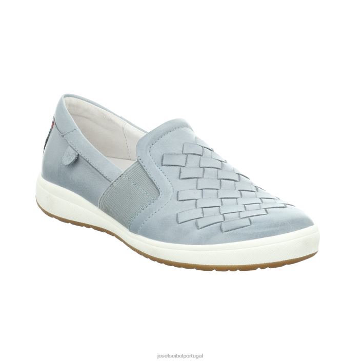 mulheres Josef Seibel cuidado 26 sapatos de academia azul claro DT4BN41