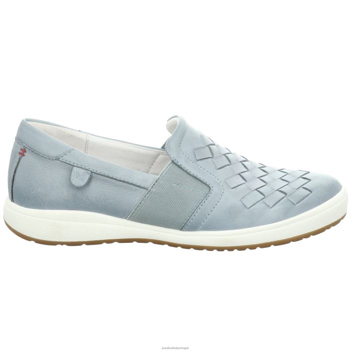 mulheres Josef Seibel cuidado 26 sapatos de academia azul claro DT4BN41