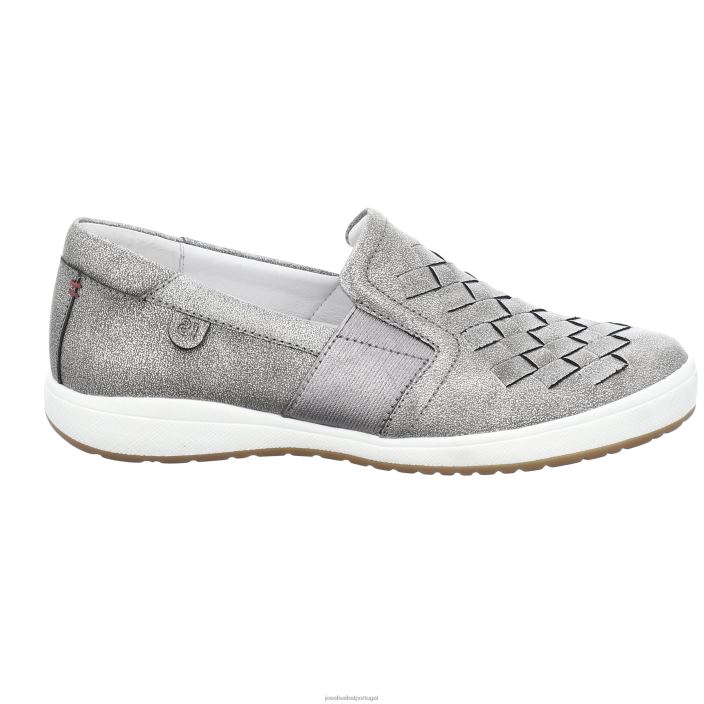 mulheres Josef Seibel cuidado 26 sapatos de academia platina DT4BN44