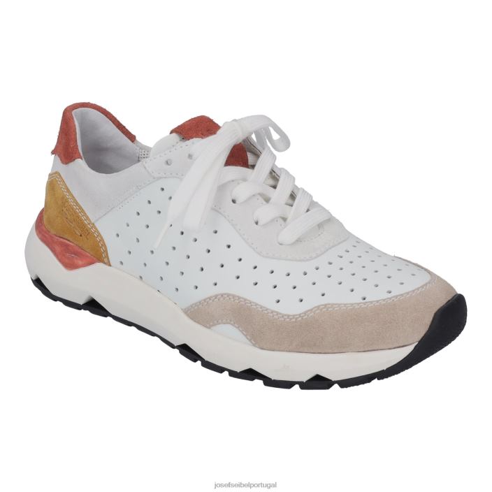 mulheres Josef Seibel jonas 02 sapatos de academia bege multi DT4BN45