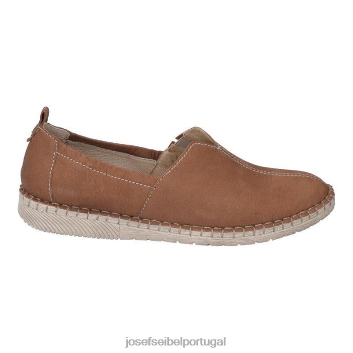 mulheres Josef Seibel amiga 38 sapatos sem cadarço castanha DT4BN191
