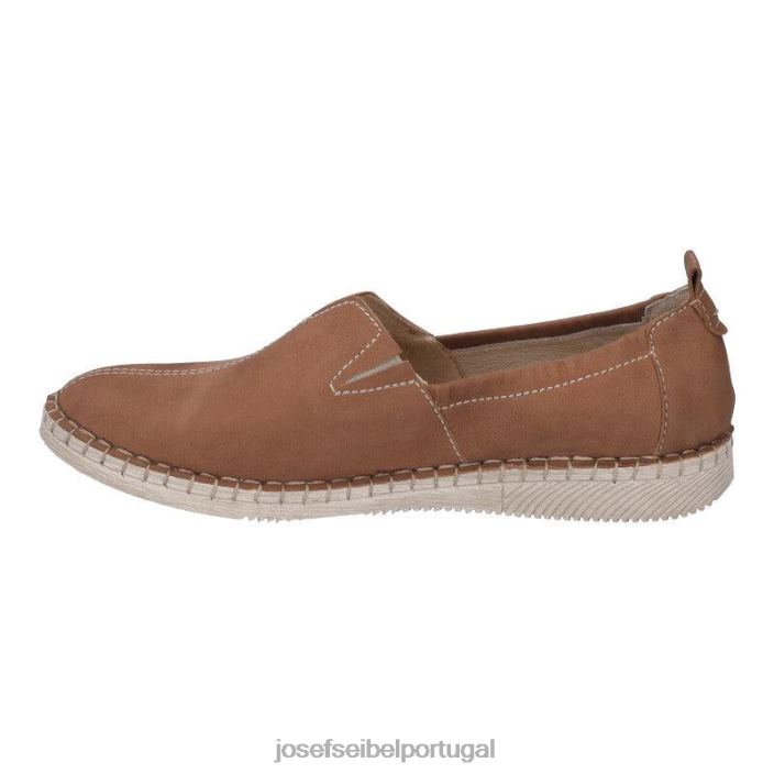 mulheres Josef Seibel amiga 38 sapatos sem cadarço castanha DT4BN191