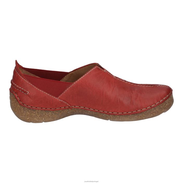 mulheres Josef Seibel fergey 69 sapatos sem cadarço vermelho DT4BN195