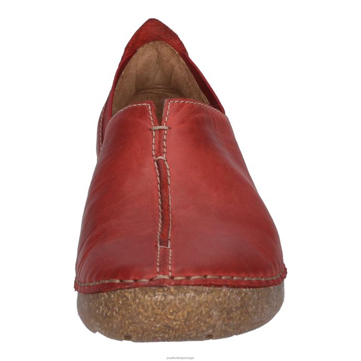 mulheres Josef Seibel fergey 69 sapatos sem cadarço vermelho DT4BN195
