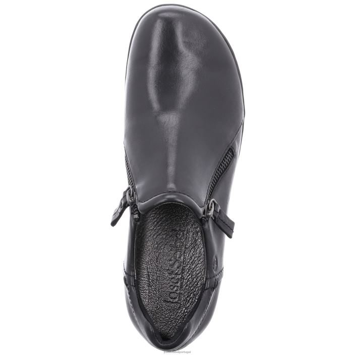 mulheres Josef Seibel naly 32 sapatos sem cadarço preto DT4BN179