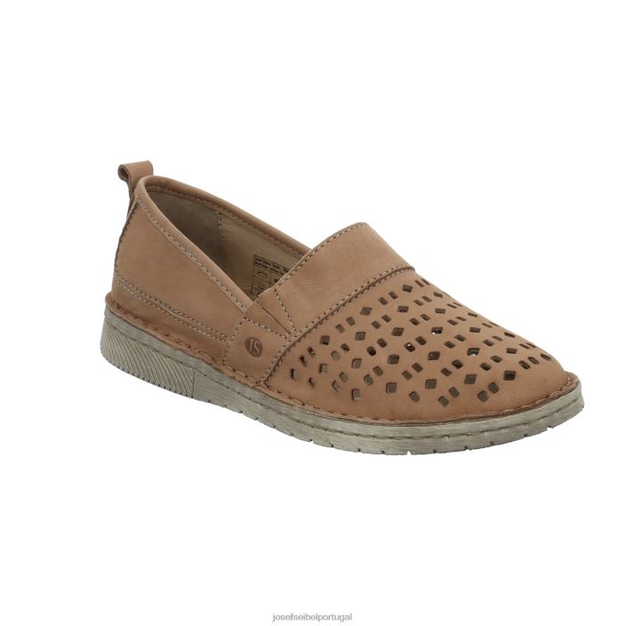mulheres Josef Seibel namorada 27 sapatos sem cadarço creme DT4BN188
