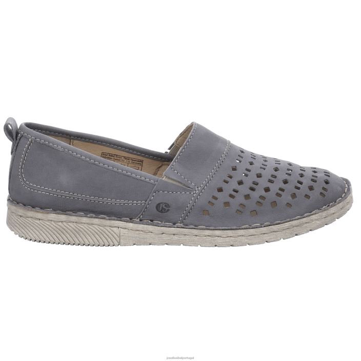 mulheres Josef Seibel namorada 27 sapatos sem cadarço jeans DT4BN185
