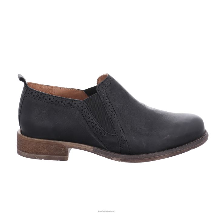 mulheres Josef Seibel siena 91 sapatos sem cadarço preto DT4BN175