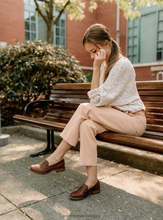 mulheres Josef Seibel siena 96 sapatos sem cadarço camelo DT4BN172