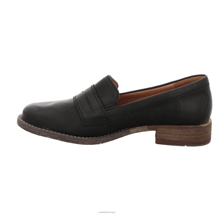 mulheres Josef Seibel siena 96 sapatos sem cadarço preto DT4BN173