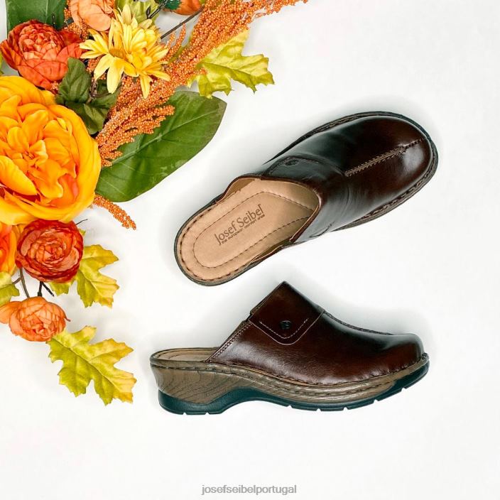 mulheres Josef Seibel Carol tamancos marrom DT4BN276